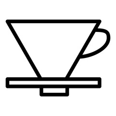 coffee dripper icon 