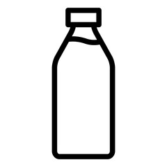 bottle of milk icon 