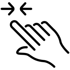 pinch line icon