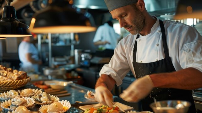 The bistros seafood is caught fresh daily supporting local fishermen and ensuring high quality sustainable meals for guests.