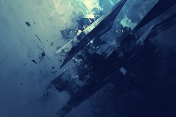 Naklejka premium Abstract background for your dark artistic design