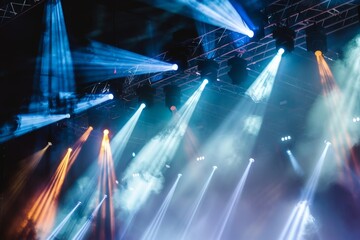Concert stage lights