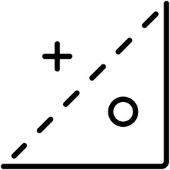 saturation line icon