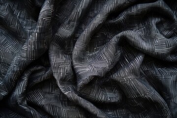 Dark cloth pattern