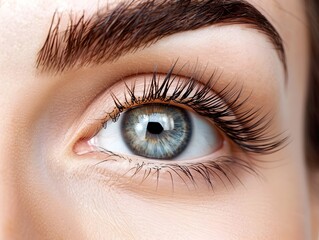 Captivating Eyelash Extensions with Subtle Winged Outer Corners