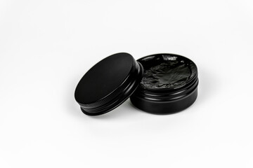 Cool Water-Based Pomade Container Mock-up with White Background