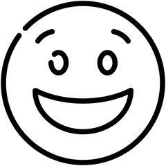 laugh line icon