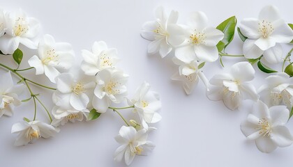 Jasmine s white flowers