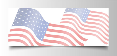 Obraz premium 4th of July USA independence day