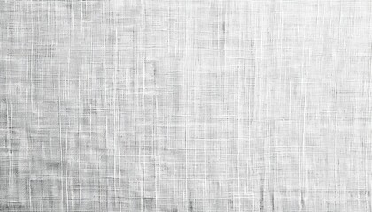 Light grey cotton fabric pattern on a white burlap canvas for art painting background sack and bag design