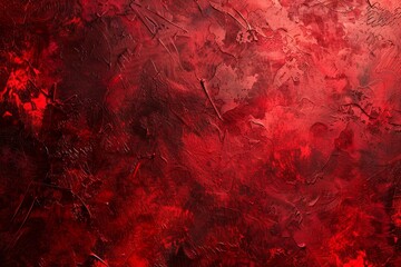 Luxurious studio backdrop in red gradient for presentations and backgrounds