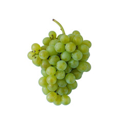 Green Grapes Promise Sweetness And Refresh, Isolated On Transparent Background, For Design And Printing