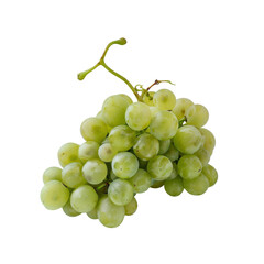 Indulge In The Natural Sweetness Of A Bunch Of Grapes, Isolated On Transparent Background, For Design And Printing