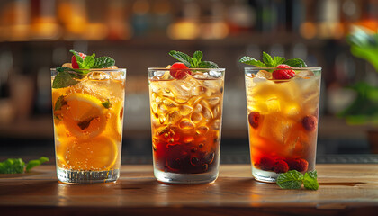 Fototapeta premium Drink background