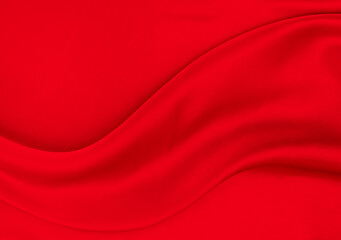 Black red satin dark fabric texture luxurious shiny that is abstract silk cloth background with patterns soft waves blur beautiful.