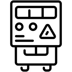 kwh line icon