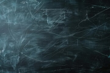 A black and white photo of a chalkboard with a lot of writing on it.