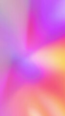 Holographic iridescent unicorn colors pink and purple abstract background. Multicolored light rays flash and glow. Optical Crystal Prism Beams