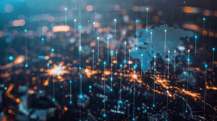 Economic growth is powered by businesses that utilize global networks, cutting-edge financial data analysis