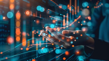 Economic growth is propelled by advanced data analysis in finance and technology, transforming global business networks