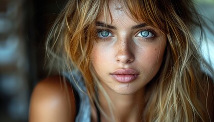 Naklejka premium portrait of a woman
