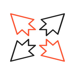 Expand Vector Icon Design