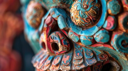 Fototapeta premium Detail of handcrafted Mexican petate