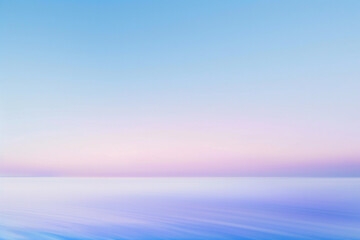 Obraz premium Calm and serene abstract blur in sky blue and lavender, designed for spaces focused on tranquility.