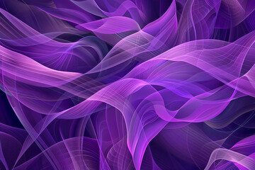 Obraz premium Visual experience enriched by organic patterns in a modern violet design.