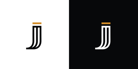 Modern and unique J logo design