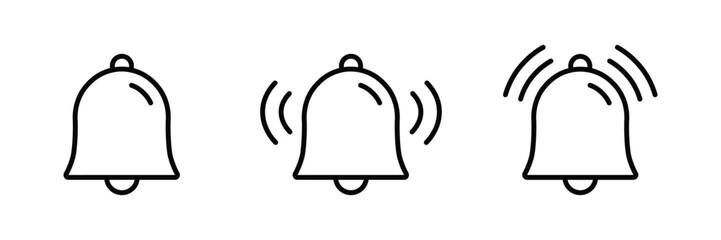 bell notification icon vector