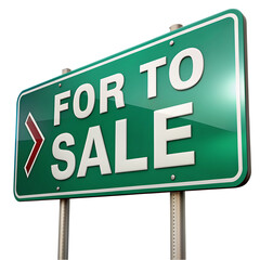 For Sale Information front view