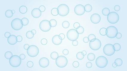 パターンとぼかしの泡の背景