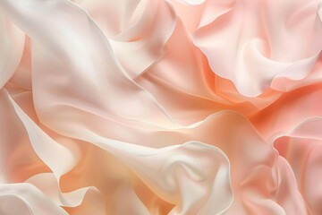 Fototapeta premium Wedding industry branding in soft blush and cream for elegant visuals.