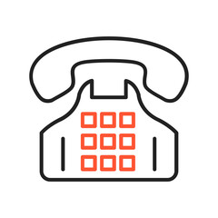 Telephone Vector Icon