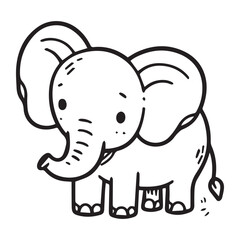 Animal Vector illustration for coloring books