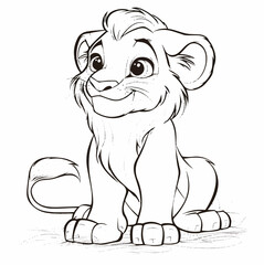 Animal Vector illustration for coloring books