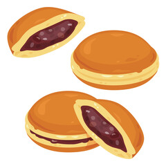 どら焼き断面セット