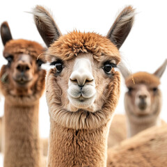 Fototapeta premium close up of a llama
