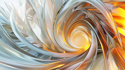 Symbolic scientific progress in sleek topaz abstracts for medical posters.