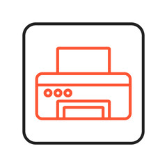Print Vector Icon