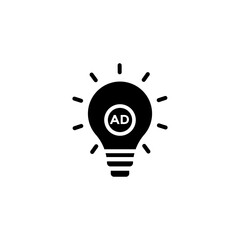 Light icon set,marketing,simple design,black,vector illustration