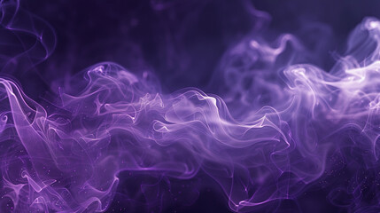 Mystical and magical visuals crafted from ethereal periwinkle smoke waves.