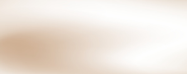 Smooth beige wave gradient background. Soft silk neutral liquid wallpaper. Ecru color texture for banner, flyer, presentation, graphic design, leaflet. Abstract blurred wavy backdrop cover. Vector