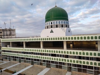 Naklejka premium minaret of the mosque
