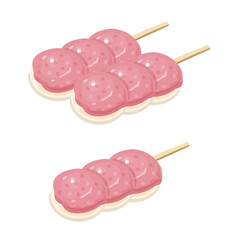 桜あん団子セット