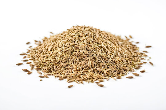 Close-up of a Pile of Cumin Seeds
