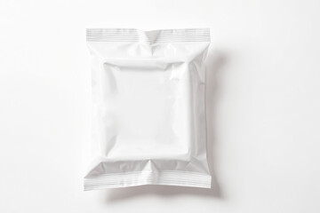 Blank White Plastic Packaging