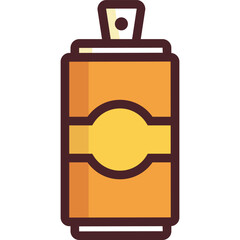 Canned drink. Good for food and drinks, cafes, restaurants etc