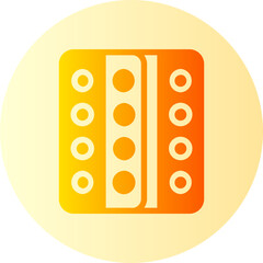 drug gradient icon